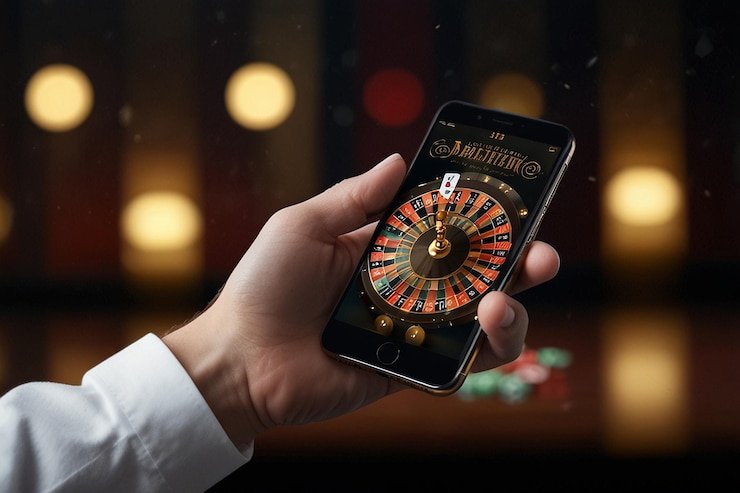Antarmuka aplikasi sp777 di layar Android menampilkan pasar taruhan Liga 1 Indonesia dan permainan live-dealer